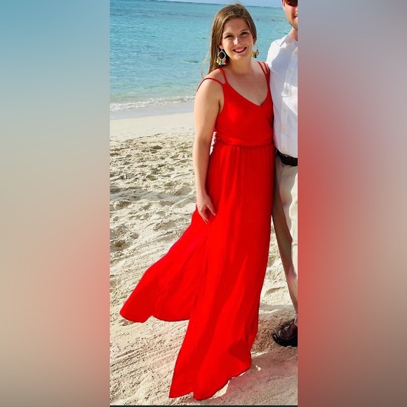 Lulus Dresses & Skirts - Lulus Lost In Paradise red maxi dress